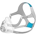 Replacement Frame Set for AirFit F20 - Includes Cushion, Frame, Headgear with Clips(No Elbow) - Reliable Seal, Comfortable Fit, and Great-Value Replacement Supplies (Medium)