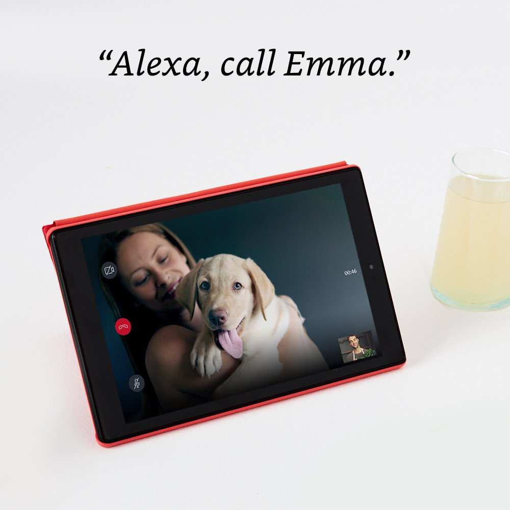 Fire HD 10 Tablet with Alexa Hands-Free, 10.1