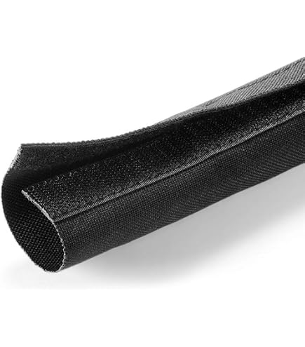 Nylon Protective Hose Sleeve - 1.25 Inch Inner Diameter, 10 Feet Long