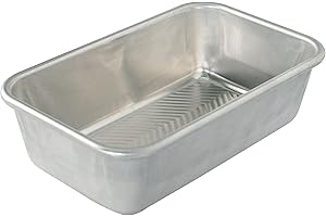 Nordic Ware 6'' W x 9.7'' L Aluminum Loaf Pan, Grey