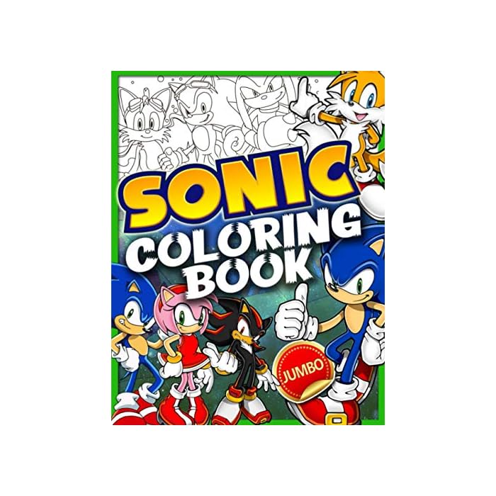 Buy Sonic Coloring Book Sonic Coloring Book With Exclusive Unofficial