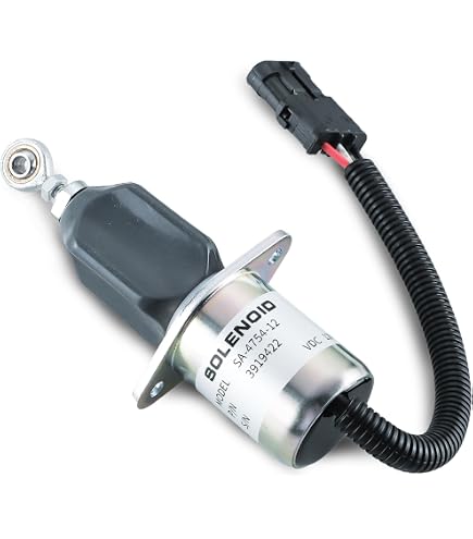 Solenoid Shut Off Valve 12V Fuel Shut Off Solenoid 3935431 J932529 ...