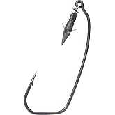 BKK PERMALOCK - Weighted Tungsten Bass Hooks | Hyper Carbon Steel | TG Nail Keeper | Super Slide Coating | Cold Forged Shank | Enhanced Fish Retention