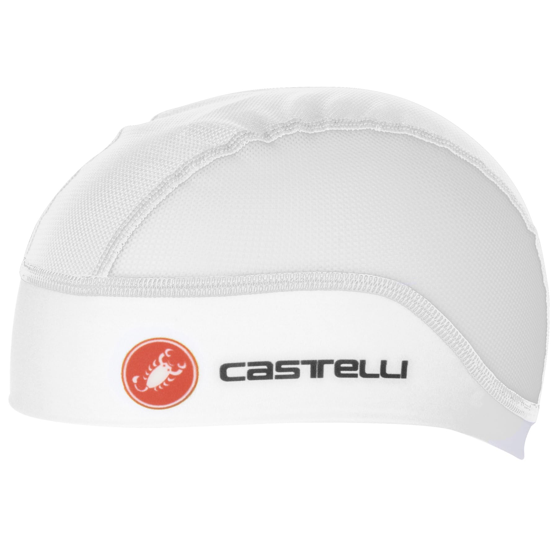CASTELLI Mens Summer Skullcap Hat, White