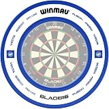 WINMAU Pro Line 2.0 Dart Board Surround Ring Blue & White Durable Backboard view 7