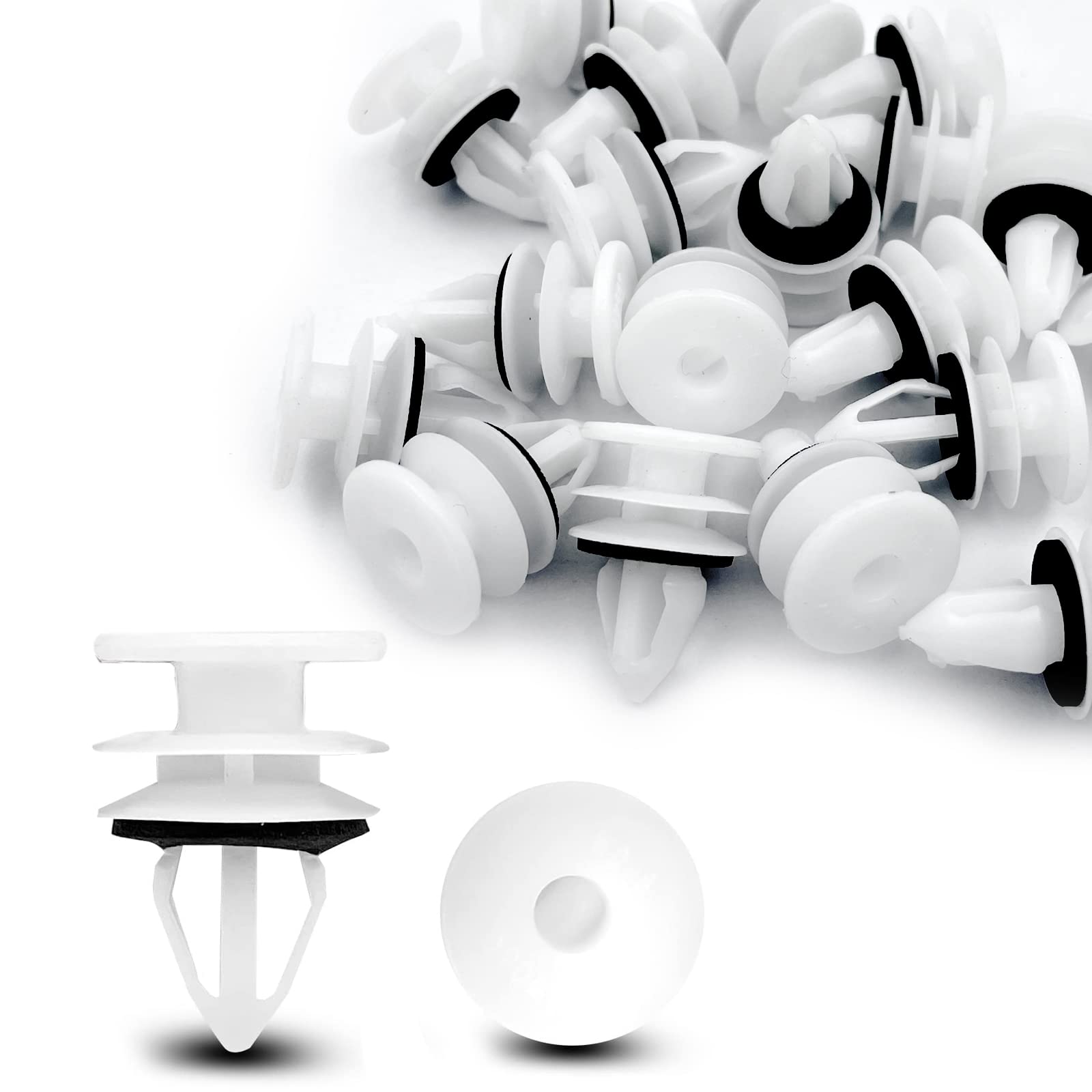 Photo 1 of 30pcs Door Trim Panel Retainer Clip, Compatible with GM Chevrolet Saab Hummer H2 Equinox Camaro GMC Cadillac ATS CTS SRX 11519031