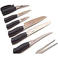 Camp Chef Professional Knife Set - Stainless Steel Knife Set for Kitchen & Outdoor Cooking Accessories - 9 Piece Set