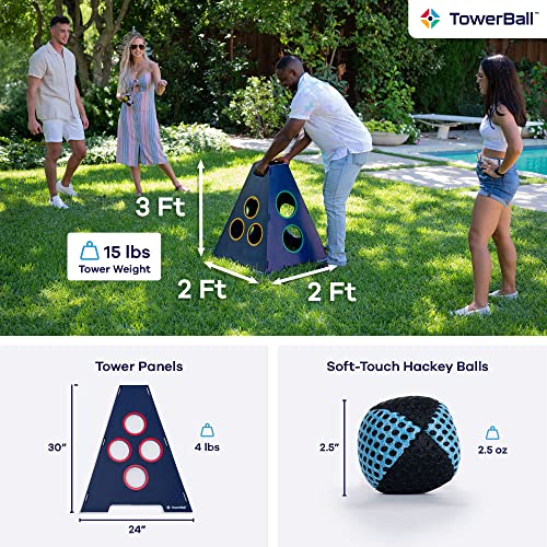 Caliber Games TowerBall Bundle Backyard, Lawn, Beach & Tailgate Game