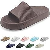 rosyclo Orthopedic Sandals for Women and Men, Arch Support Cloud Recovery Slides Orthotic Pain Relief Pillow Soft Lightweight Cozy Thick Sole Slip On Plantar Fasciitis Slippers