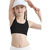 Girls Sports Bra 8-10 Racerback Training Bras for Girls Scoop Neck for Teens Kids Yoga Sports Dance Crop Top