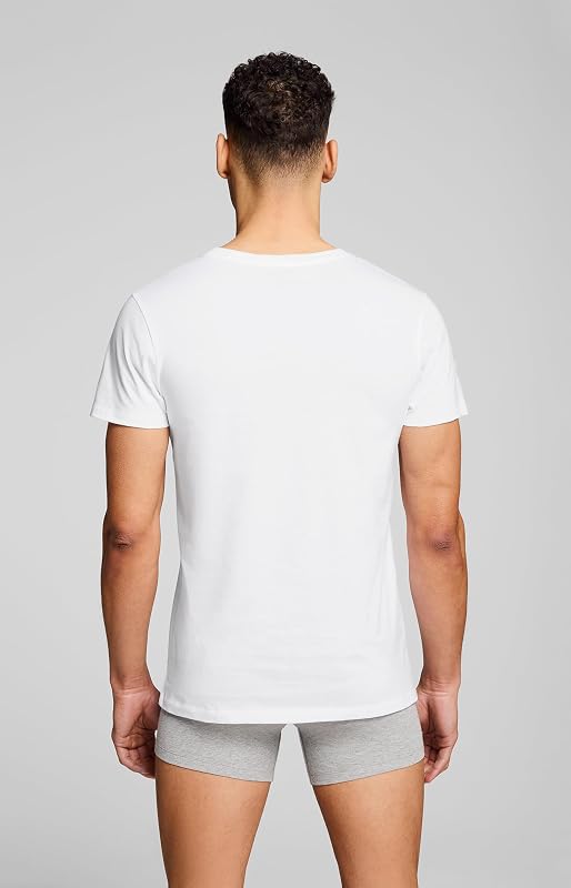 Everyday V-Neck tee 2P, Blanco, S