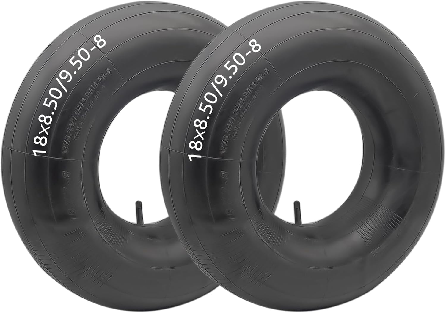 Photo 1 of (2-Pack) 18x8.50/9.50-8 Inner Tube 19x7.00-8 Tube