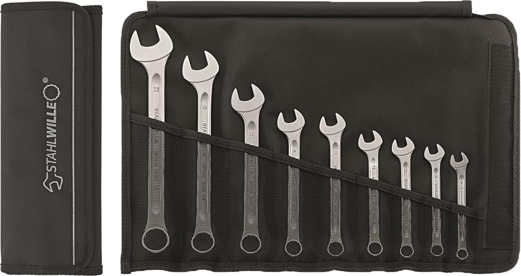 Stahlwille 96400801 13/13A Open-Box Combination Spanner, 13/9 Size