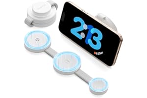 OUOTOO 2025 Travel Magnetic Wireless Mag-Safe MagGo UFO 3 in 1 Charging Station for Apple Multiple Devices - Fast Charger iPhone 16 15 14 13 12 Pro Max Plus, Charging Pad for Apple Watch Air Pods (White)