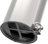 Tramontina 5L Pedal Bin Stainless Steel Bathroom Bin with Lid 20.5cm Ø view 7
