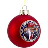 Kurt Adler C7588 Ornament, Multi Color, Make America Great Again (80mm)