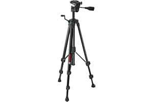 BOSCH BT 150 Compact Tripod with Extendable Height for Use with Line Lasers, Point Lasers, and Laser Distance Measures