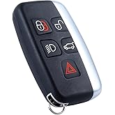FCCID: KOBJTF10A 315Mhz 5 Buttons Car Smart Remote Key Fob fit for 2012-2016 Land Rover LR2 LR4 and Range Rover Sport/Evoque 1 PCS