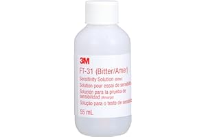 3M FT-31 Replacement Sensitivity Solution for Respirator Qualitative Fit Test Kit, Bitter