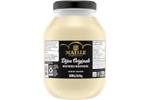Maille Dijon Mustard Restaurant Pack 3.78L, Gluten-Free, Kosher