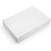 Premium Weight 32lb Bond White 4" x 6" Sheets - Note Paper Memo Sheets (500 Sheets)