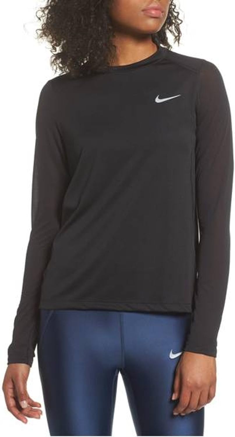Wiggle | Nike Ladies Miler Long Sleeve Top SP12 | Long Sleeve Running Tops