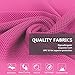 Sukeen [4 Pack] Cooling Towel (40″x12″),Ice Towel,Soft Breathable Chilly Towel,Microfiber Towel for Yoga,Sport,Running,Gym,Workout,Camping,Fitness,Workout & More Activitiesthumb 3