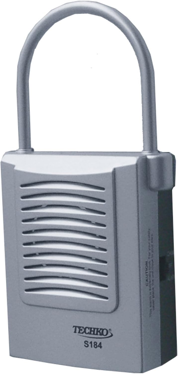 Techko S184 Portable Door Knob Guard with Vibration Sensor Household