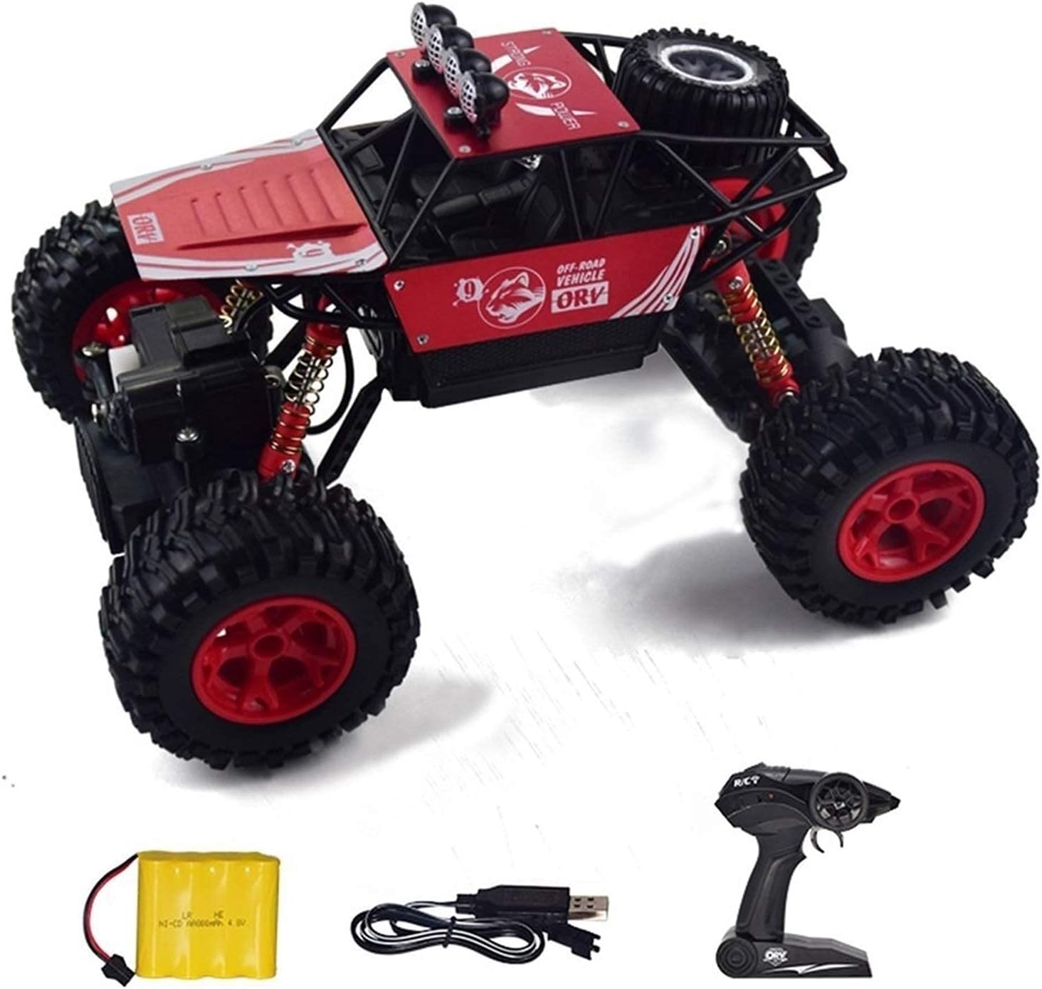 Remote Control Cars 116 ?4x4 Offroad Big Tire Simulation Buggy Radio Truck Toy Rechargeable