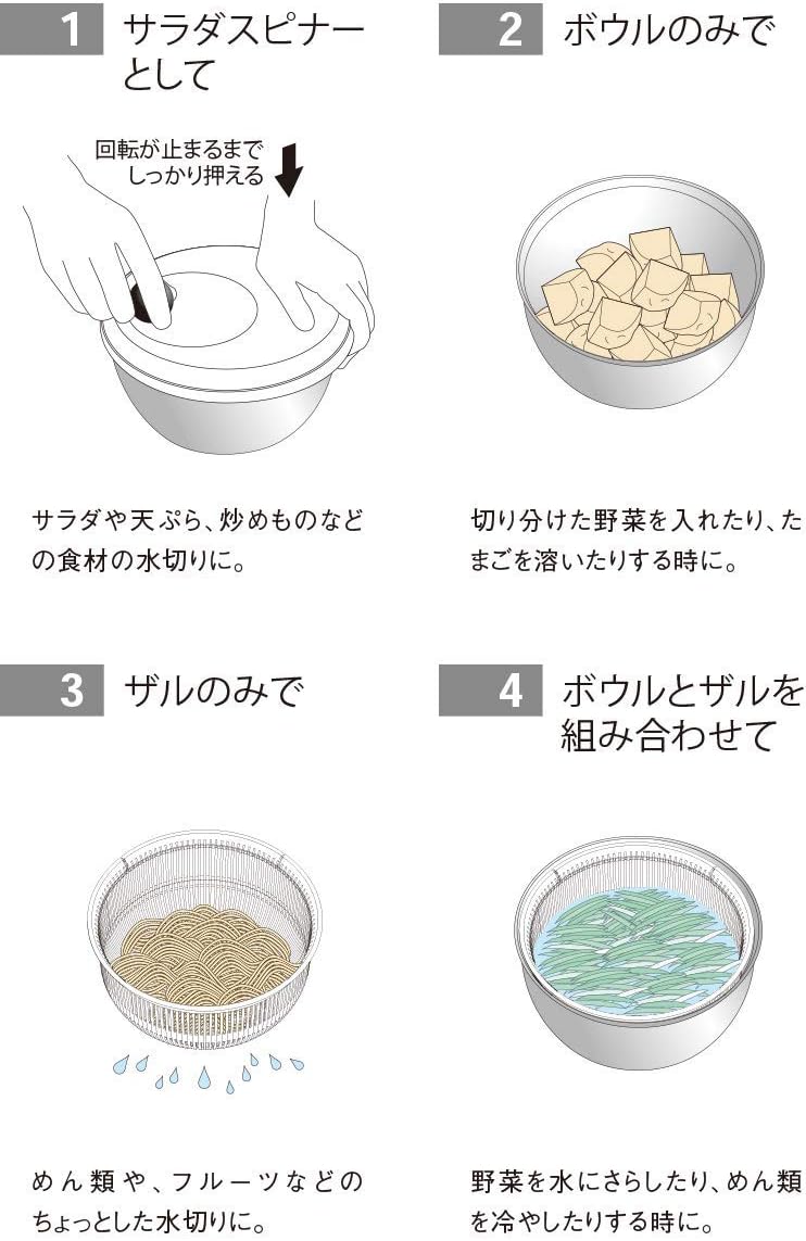 KEYUCAケユカフォーウェイ・サラダスピナーII