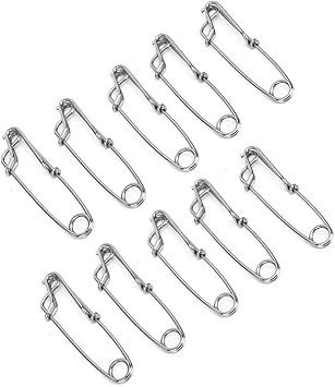 Amazon スクールシーズン 特別プロモーション 釣りスナップクリップ ステンレス鋼釣りタックル延縄クリップ マグロクリップマグロ クランプフロート用のシャークツナ釣り Pbzydu スポーツ アウトドア