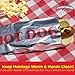 Grease-proof, Warming Foil Hotdog Wrapper Bags 50pk. Classic HotDog Bags in Aluminum Wrap, Keep Hot Dog Warm and Fresh. Super Durable Perfect Party Supplies for Carnival, Fundraiser, Concession Stand