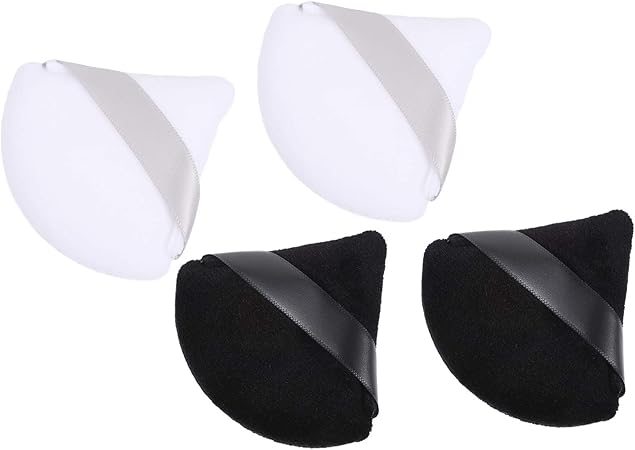 Amazon Frcolor メイク用スポンジパフ コットンパウダーパフ 三角スポンジ フェイスパウダー用 メイクツール 12個セット 白 黒 Frcolor メイク用スポンジ パフ 通販