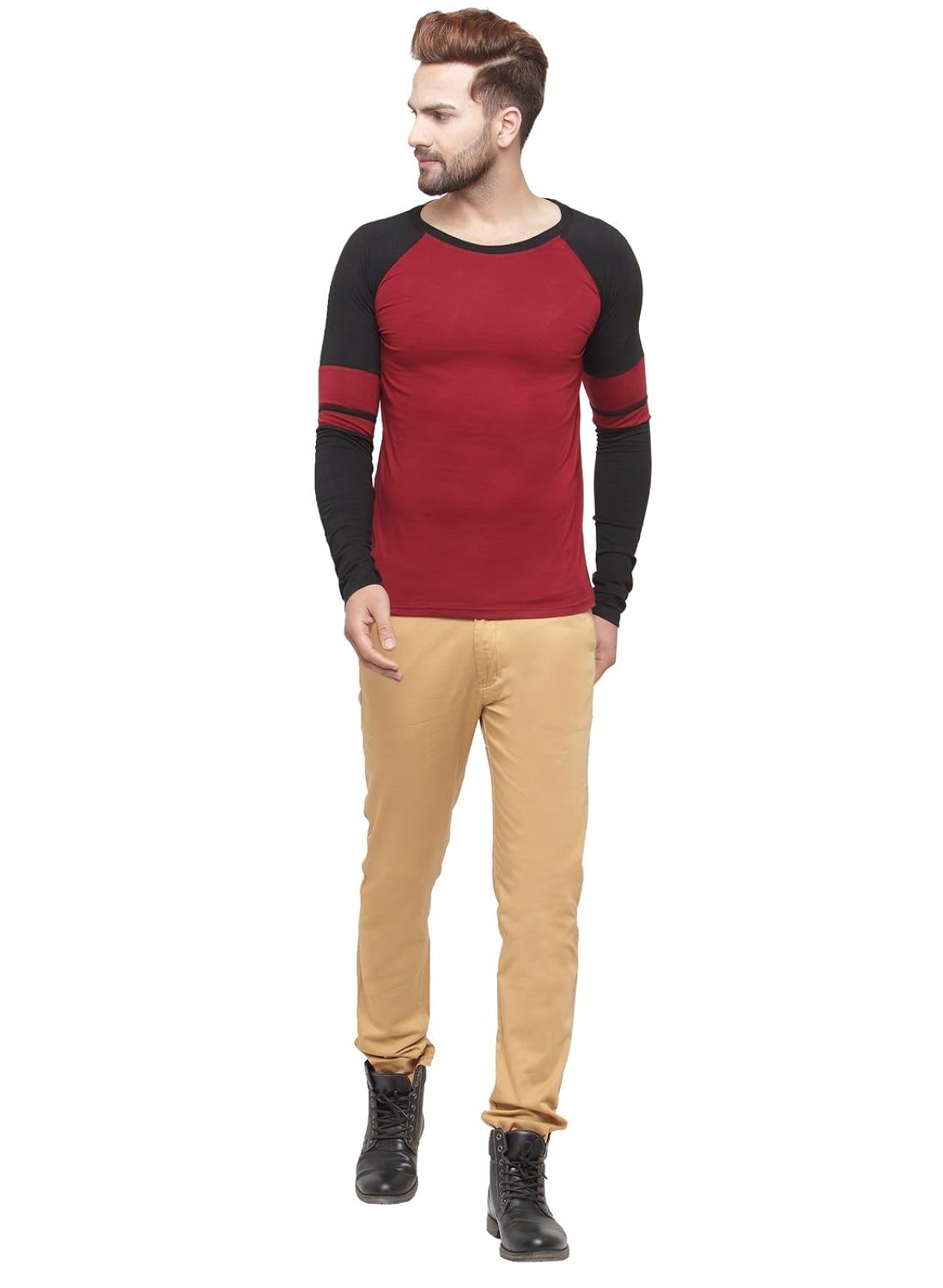 ben martin men's regular fit cotton trouser