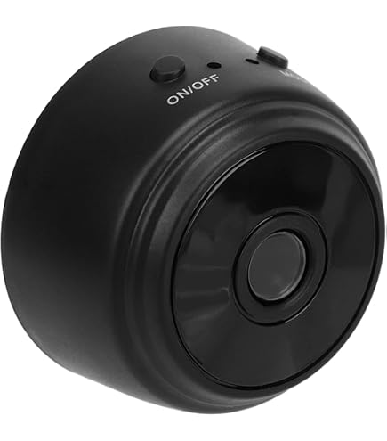 Mini Cámara WiFi 1080P Con Visión Nocturna De 15m, Detección De Movimiento Y App Remota – Para Interior Y Exterior (ultraligera, 17g)