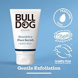 BULLDOG Sensitive Face Scrub Men Exfoliating Quinoa Seed Oil Scrub 125ml view 2