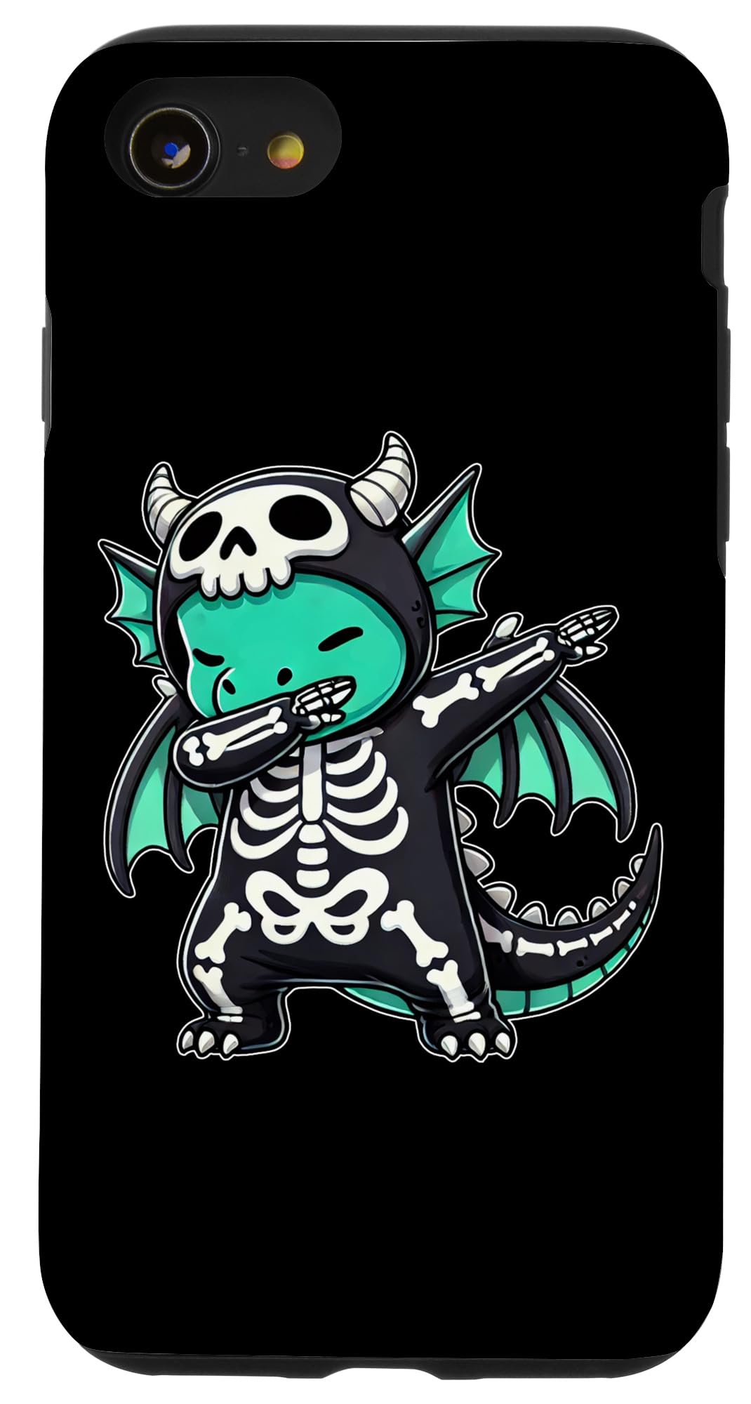 iPhone SE (2020) / 7 / 8 Halloween Skeleton Cute Dragon Men Women Kids Case