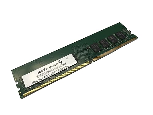 parts-quick 16GB Memory for Dell PowerEdge R340 Rack Server 2Rx8