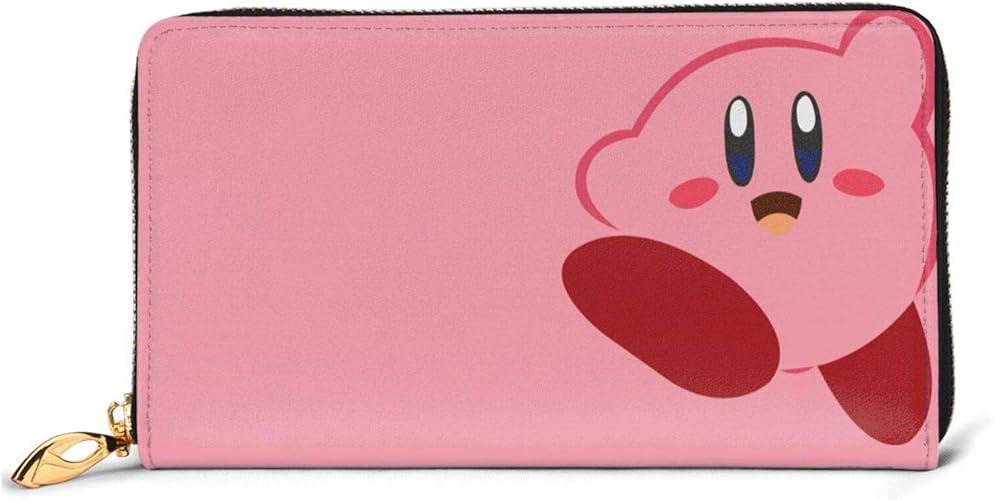 Amazon 財布 長財布 定期入れ 星のカービィ マイケルコース バッグ 大容量 収納 長札 小銭入れ カード入れ ブルームン 財布
