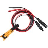 Fluke TLPV1 - Test Lead Set (MC4 to 4MM, Black/Red)