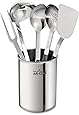 All-Clad Professional Stainless Steel Kitchen Tool Set, 6-Piece, Silver
