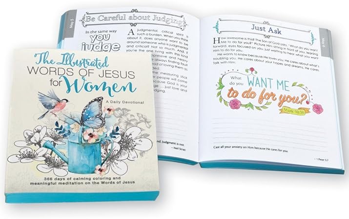 Parole Di Gesu Inspirational Incoraggiante Libro Da Colorare Carta Amazon It Casa E Cucina