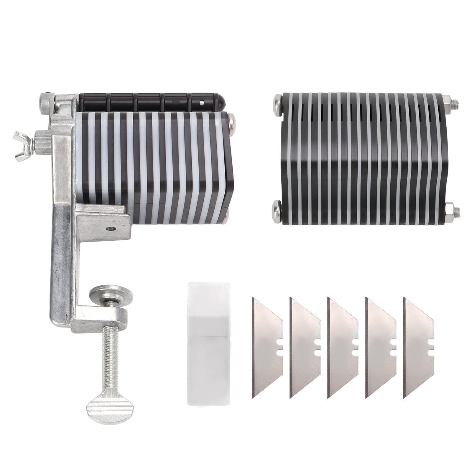 BAOFUYA Weaver Leather Lace Strip Cutter Leather Table Top Lace Cutter For Fringe Braiding Strip Belts and Lace Leather Working Tools