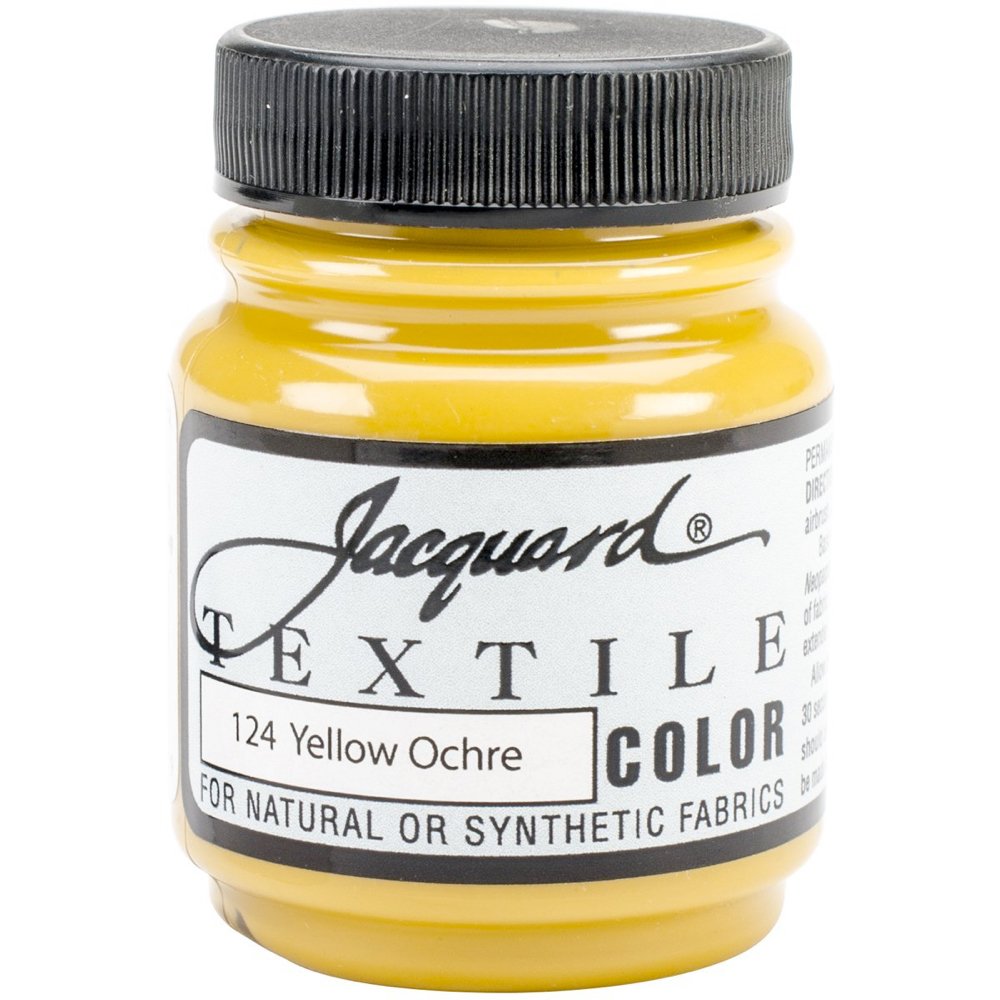 Jacquard Products Yellow Ochre-Textile Color Paint, Acrylic, Multicolour, 63.7 g (Pack of 1)