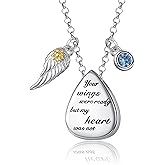 ZLILIJAN 925 Sterling Silver Urn Cremation Ashes Memorial Keepsake Teardrop Eternity Memorial Pendant Mom Dad Jewelry for Women