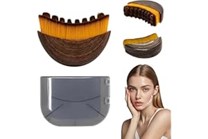 Lymphatic Contour Face Brush - 1PCS Ultra-Soft Lymphatic Drainage Massager for Face, Dry Brushing Tool to Reduce Puffiness, L