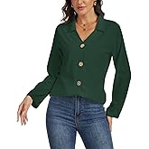 Women's Collared Button Down Shirts, Long Sleeve Wrinkle Free Dress Blouses, V Neck Corset Tops, Business Casual Outfits