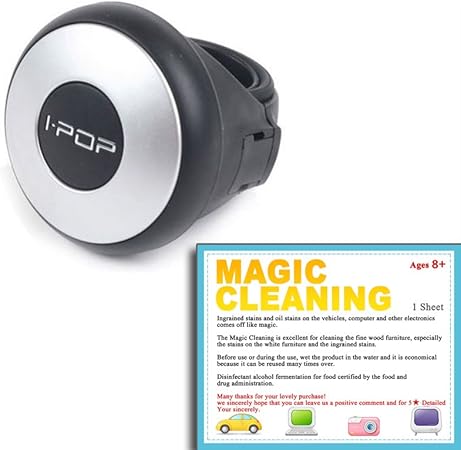 Amazon らくらく運転 ハンドルスピンナー ハンドル回し 簡単取り付け ハンドルスピンナー 車 バイク