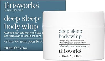 This Works Deep Sleep Body Whip 200ml - Magnesium & Hemp Seed Body Butter