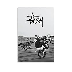 Stussy Streetwear Poster Aesthetic Racer Car